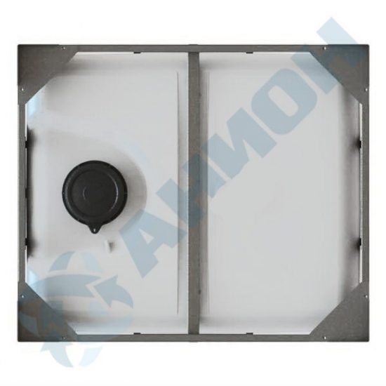 Еврокуб AНИОН КСГМГ1000МК_V1 объем 1000 литров в металлической корзине белый