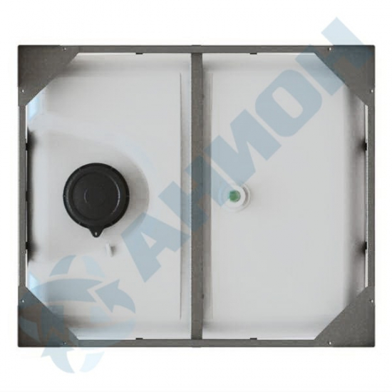 Еврокуб AНИОН КСГМГ1000МСК_ДК1 объем 1000 литров в металлической корзине белый