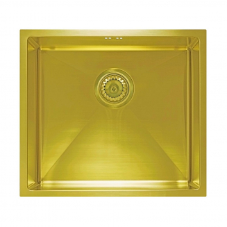 Мойка для кухни врезная SEAMAN Eco Marino SME-490 Gold Satin золото