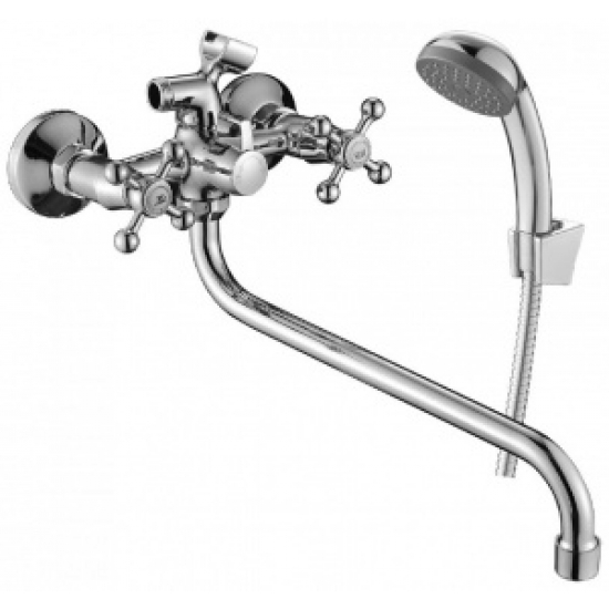 Смеситель для ванны DECOROOM DR54045 хром