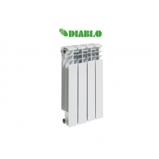 Радиатор алюминиевый DIABLO 500/100  4 секции