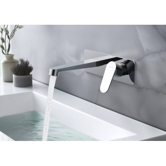 Смеситель для раковины AQUATEK Оберон AQ1213CR С ВНУТРЕННЕЙ ЧАСТЬЮ, хром
