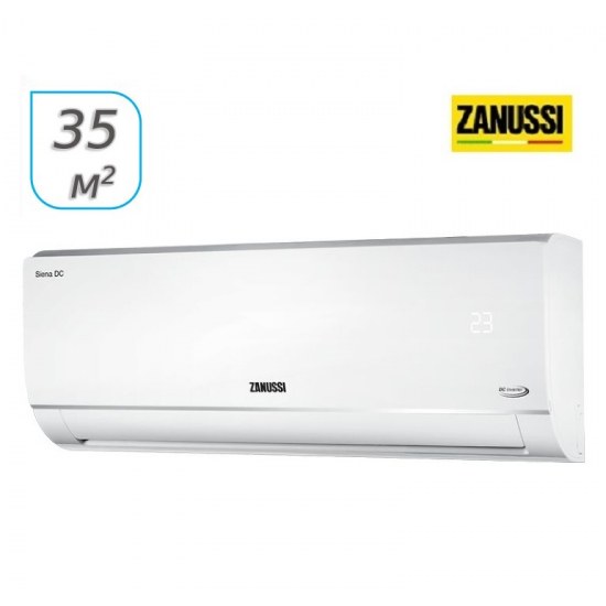 Сплит-система ZANUSSI Siena DC Inverter ZACS/I-12 HS/N1 инверторного типа комплект 