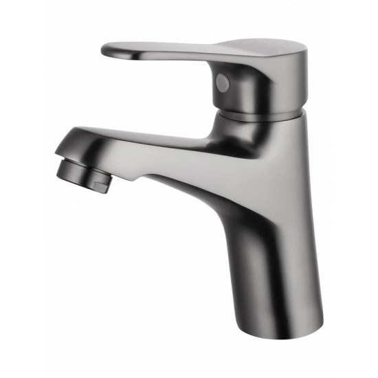 Смеситель для раковины WONZON & WOGHAND WW-A40212-BGG тёмный графит