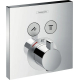 Термостатический смеситель встраиваемый HANSGROHE ShowerSelect 15763000, С ВНУТРЕННЕЙ ЧАСТЬЮ, хром