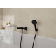 Лейка для душа HANSGROHE Pulsify Relaxation 105 3jet 24110670 матовый чёрный