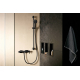 Лейка для душа HANSGROHE Pulsify Relaxation 105 3jet 24110670 матовый чёрный