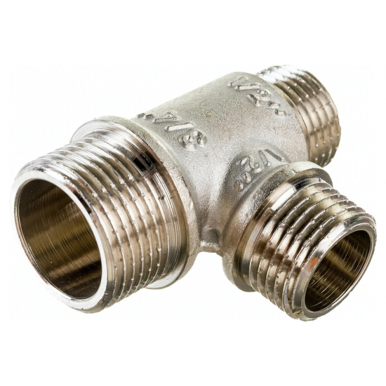 Тройник резьбовой VALTEC 3/4" x 1/2" x 1/2" нар.-нар.-нар. 20-15-15 мм VTr.131.RN.050404