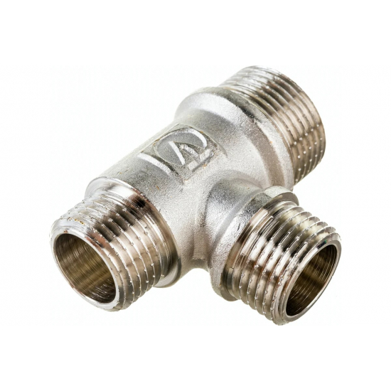 Тройник резьбовой VALTEC 3/4" x 1/2" x 1/2" нар.-нар.-нар. 20-15-15 мм VTr.131.RN.050404