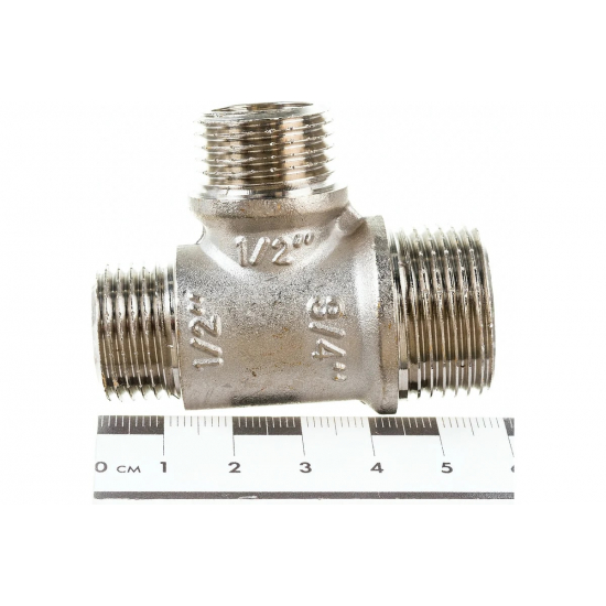 Тройник резьбовой VALTEC 3/4" x 1/2" x 1/2" нар.-нар.-нар. 20-15-15 мм VTr.131.RN.050404