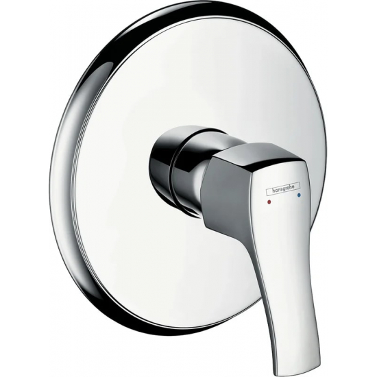 Встраиваемый смеситель для душа и ванны HANSGROHE Metris classic 31676000 С ВНУТРЕННЕЙ ЧАСТЬЮ, хром
