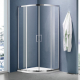 Душевой уголок SANTREK AQUA Lea-R-800-C-Chrome 80x80 профиль хром