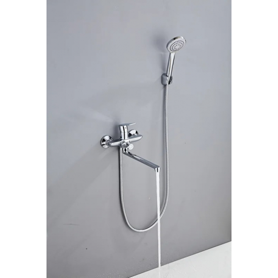 Смеситель для ванны HAIBA HB505 HB22505 хром