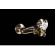 Смеситель для душа BOHEME Vogue Crystal 214-CRST золото