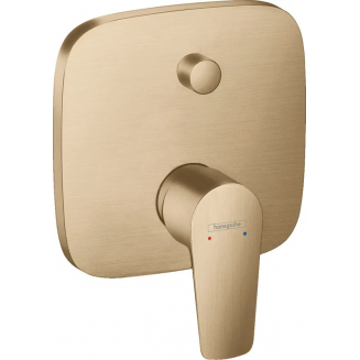 Встраиваемый смеситель для душа и ванны HANSGROHE Talis E 71745140 шлифованная бронза