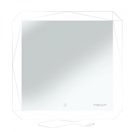 Зеркало SANITA LUXE Лайн Led 750x750 с LED подсветкой