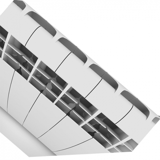 Радиатор биметаллический ROYAL THERMO BiLiner Bianco Traffico 500/87 VR  4 секции