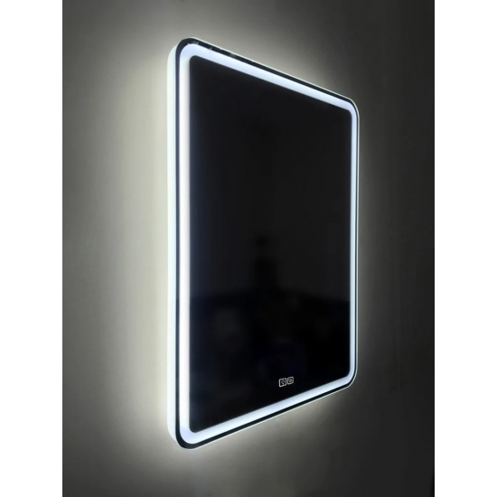 Зеркало BELBAGNO SPC-MAR-600-800-LED-TCH-WARM с подсветкой и подогревом, сенсорным выключателем