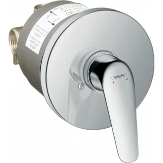 Встраиваемый смеситель для душа и ванны HANSGROHE Novus 71068000 С ВНУТРЕННЕЙ ЧАСТЬЮ, хром