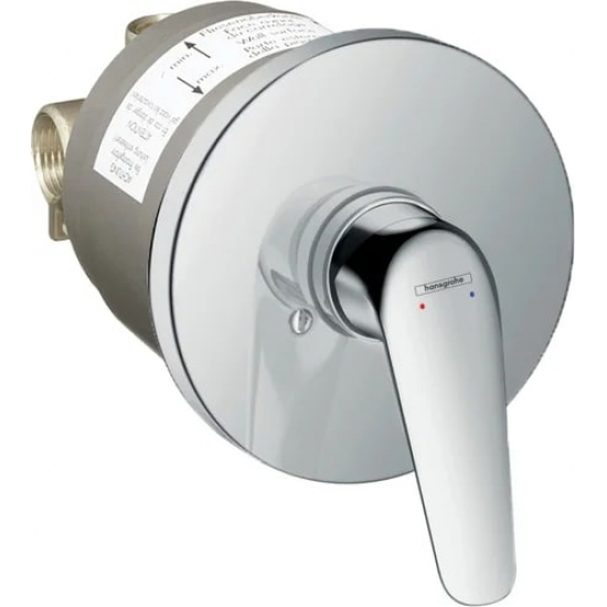 Встраиваемый смеситель для душа и ванны HANSGROHE Novus 71068000 С ВНУТРЕННЕЙ ЧАСТЬЮ, хром