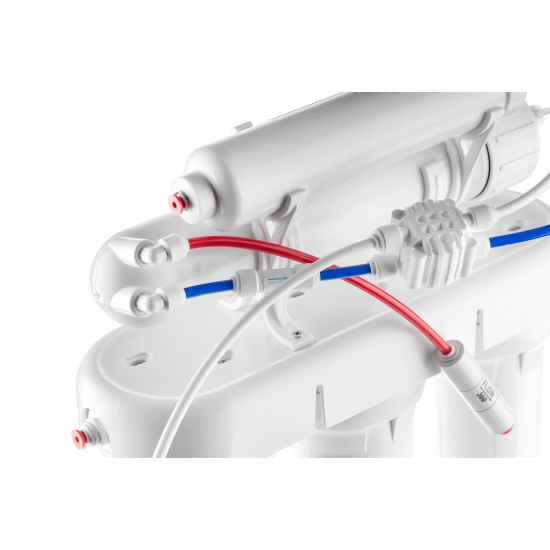 Система обратного осмоса ГЕЙЗЕР Нанотек с баком 12 л, нанофильтрация