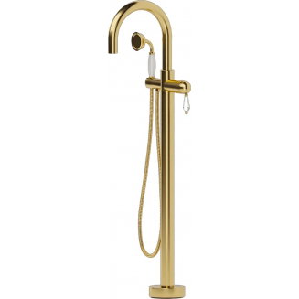 Смеситель для ванны напольный BOHEME Imperiale 289-SW золото