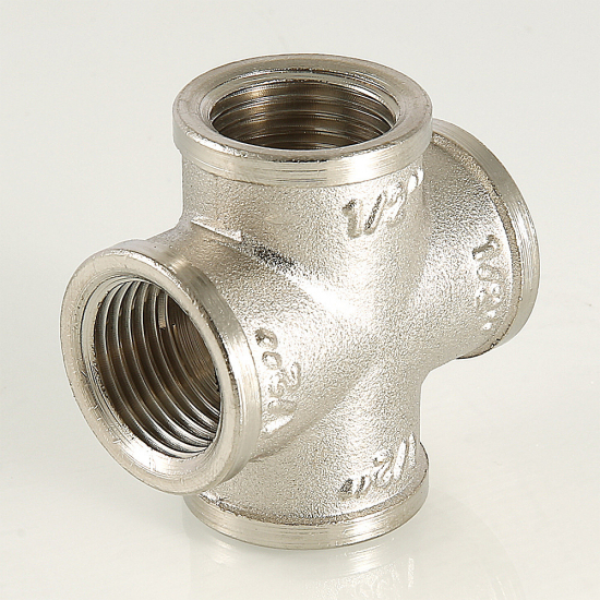 Крестовина VALTEC 1/2" латунная 15 мм VTr.760.N.0004