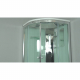 Душевая кабина TIMO Comfort T-8880 80x80x220 Clean Glass с высоким поддоном