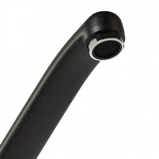 Смеситель для кухни MIXLINE ML-GS03 (308), чёрный