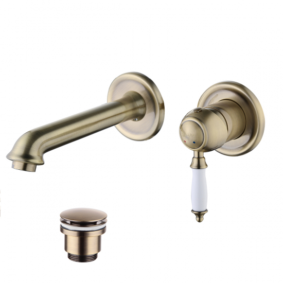 Смеситель для раковины LEMARK Villa LM4826B С ВНУТРЕННЕЙ ЧАСТЬЮ бронза Смеситель для раковины LEMARK Villa LM4826B С ВНУТРЕННЕЙ ЧАСТЬЮ бронза