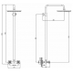 Душевая стойка LEMARK Standard LM2160C