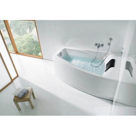 Акриловая ванна ROCA Hall Angular R 150x100 см, с каркасом