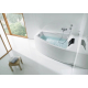 Акриловая ванна ROCA Hall Angular R 150x100 см, с каркасом