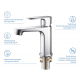 Смеситель для раковины AQUATEK Оберон AQ1210CR хром