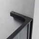 Душевая перегородка VECONI Korato KR-77 80x200 стекло прозрачное, профиль хром