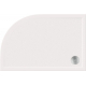 Душевой поддон BAS Good Door Селфи 120x80 L левый, литьевой мрам. белый (без слива / ножек / экрана)