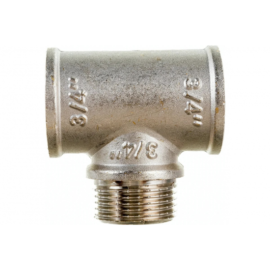 Тройник резьбовой VALTEC 3/4" х 3/4" х 3/4" вн.-нар.-вн. 20 мм VTr.132.N.0005