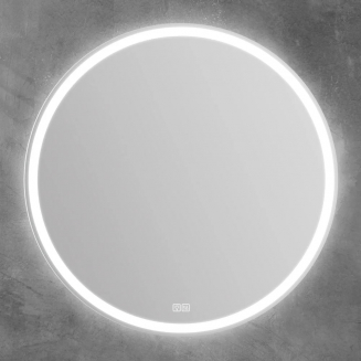 Зеркало круглое BELBAGNO SPC-RNG-900-LED-TCH-WARM с подсветкой и подогревом, сенсорным выключателем