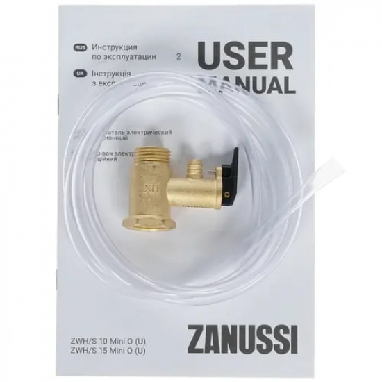 Водонагреватель накопительный ZANUSSI Green Mini ZWH/S 15 U  под раковину