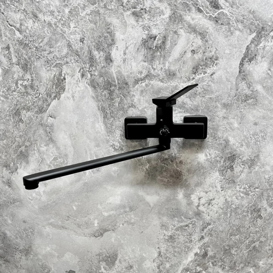 Смеситель для ванны HAIBA HB22818-7 чёрный