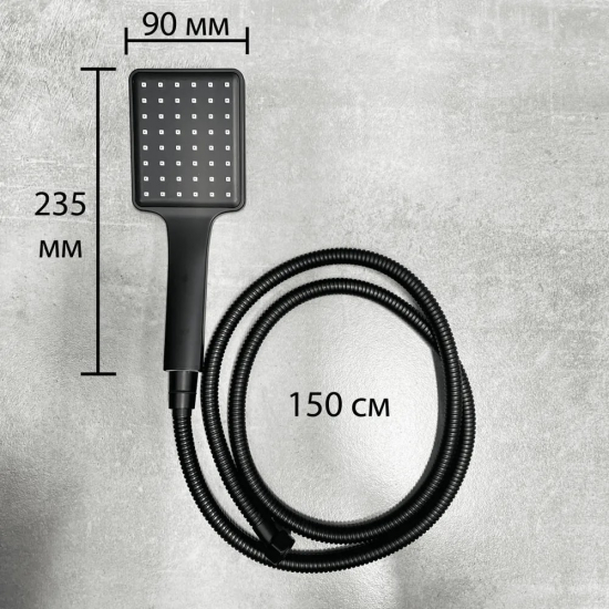 Смеситель для ванны HAIBA HB22818-7 чёрный