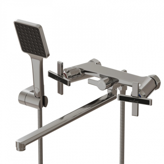 Смеситель для ванны MIXLINE ML37-02 Cross