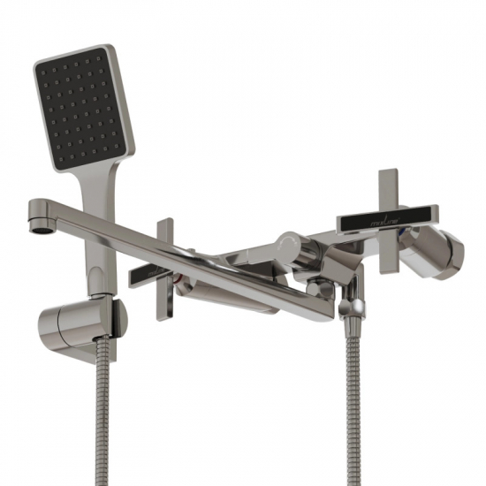 Смеситель для ванны MIXLINE ML37-02 Cross