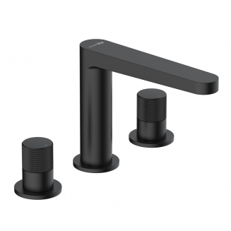 Смеситель для раковины WASSERKRAFT Fulda 5235 чёрный матовый