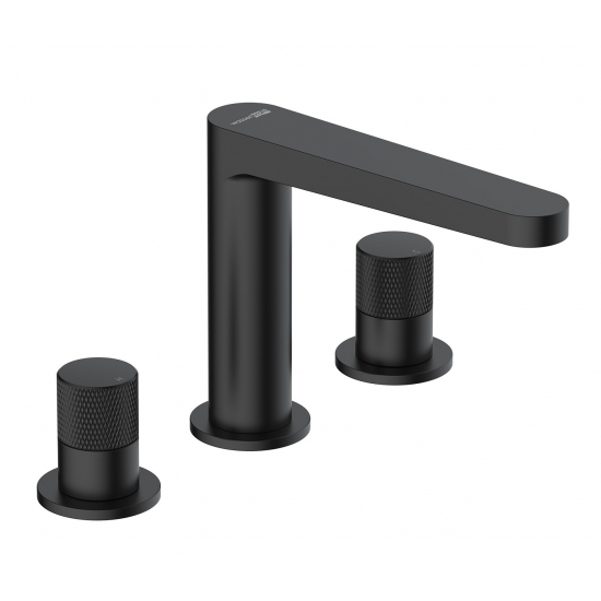 Смеситель для раковины WASSERKRAFT Fulda 5235 чёрный матовый