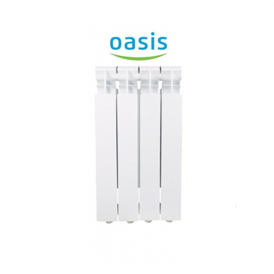 Радиатор алюминиевый OASIS 500/96  4 секции