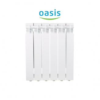 Радиатор алюминиевый OASIS 500/96  6 секций