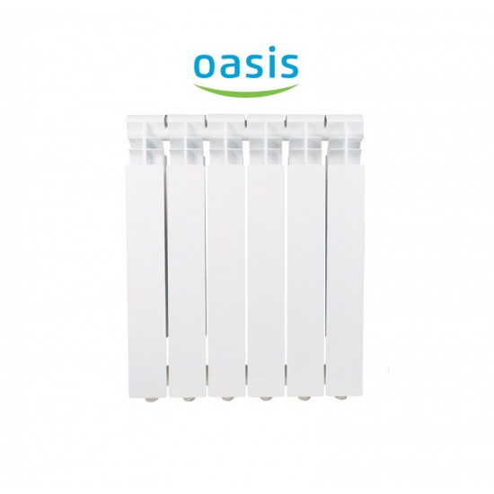 Радиатор алюминиевый OASIS 500/96  6 секций