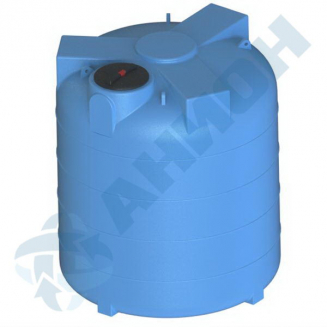 Ёмкость AНИОН 5000ВФК2 объем 5100 литров с дыхательным клапаном синяя
