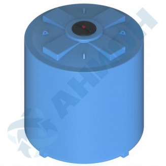Ёмкость AНИОН 8000ВФ410К2 объем 8000 литров с дыхательным клапаном синяя